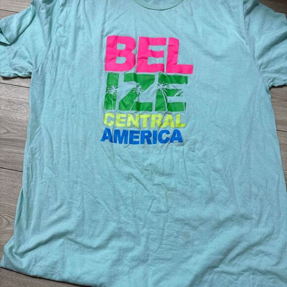no brand Other - No-brand Men's Green and Blue T-shirt